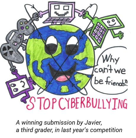 Stop Cyber Bullying Poster